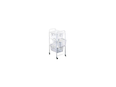 Metaltex Metaltex Référence avec les murs + 3 bandes 30x38x68 cm blanc