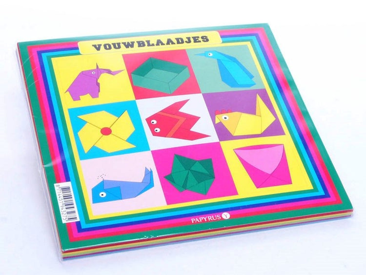 Feuilles pliantes diverses marques 16x16cm (90 feuilles)
