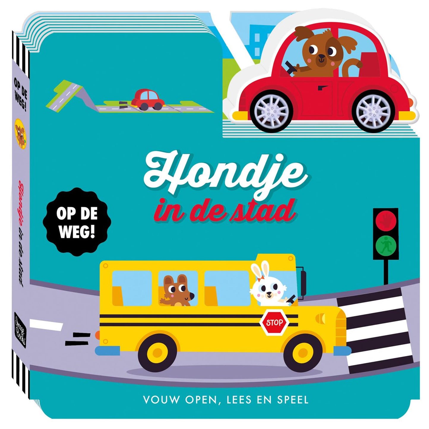 Livres d'images sur la route - chien en ville