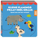 Livres d'images joyeux ami en bois petit flamant rose