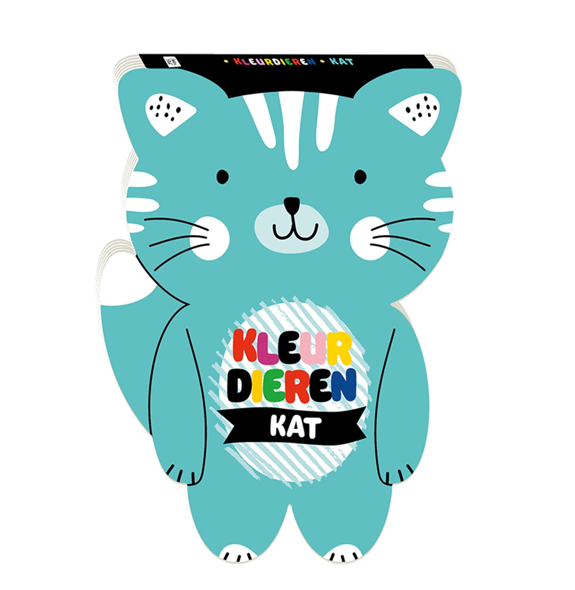 Livres d'images à colorier animaux - chat