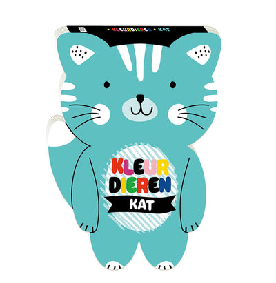 Livres d'images à colorier animaux - chat
