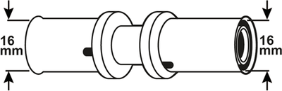 Raccord à presse Cornat 16x16mm 10pcs ms-a2 - vrptp500650n