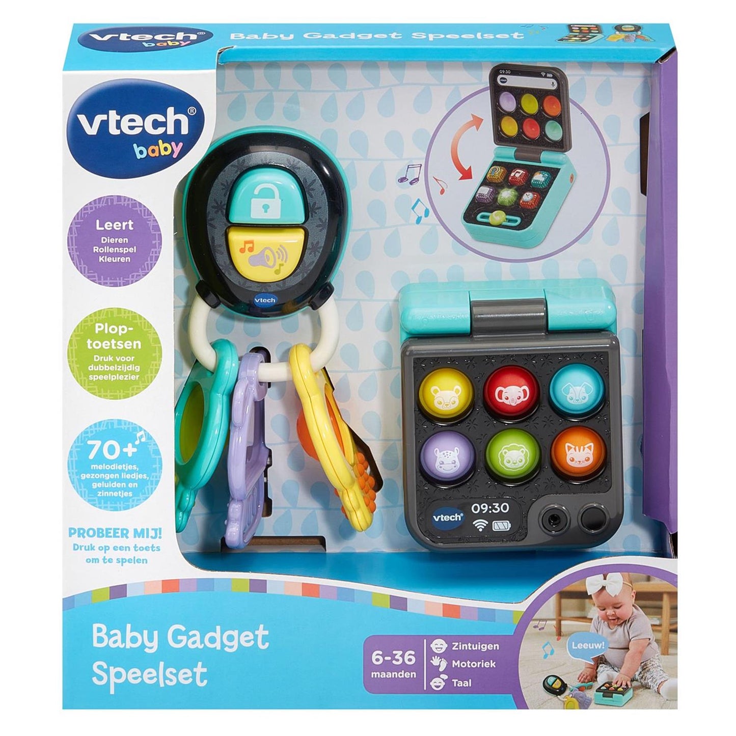 Vtech baby apos; S gadget play play key et téléphone