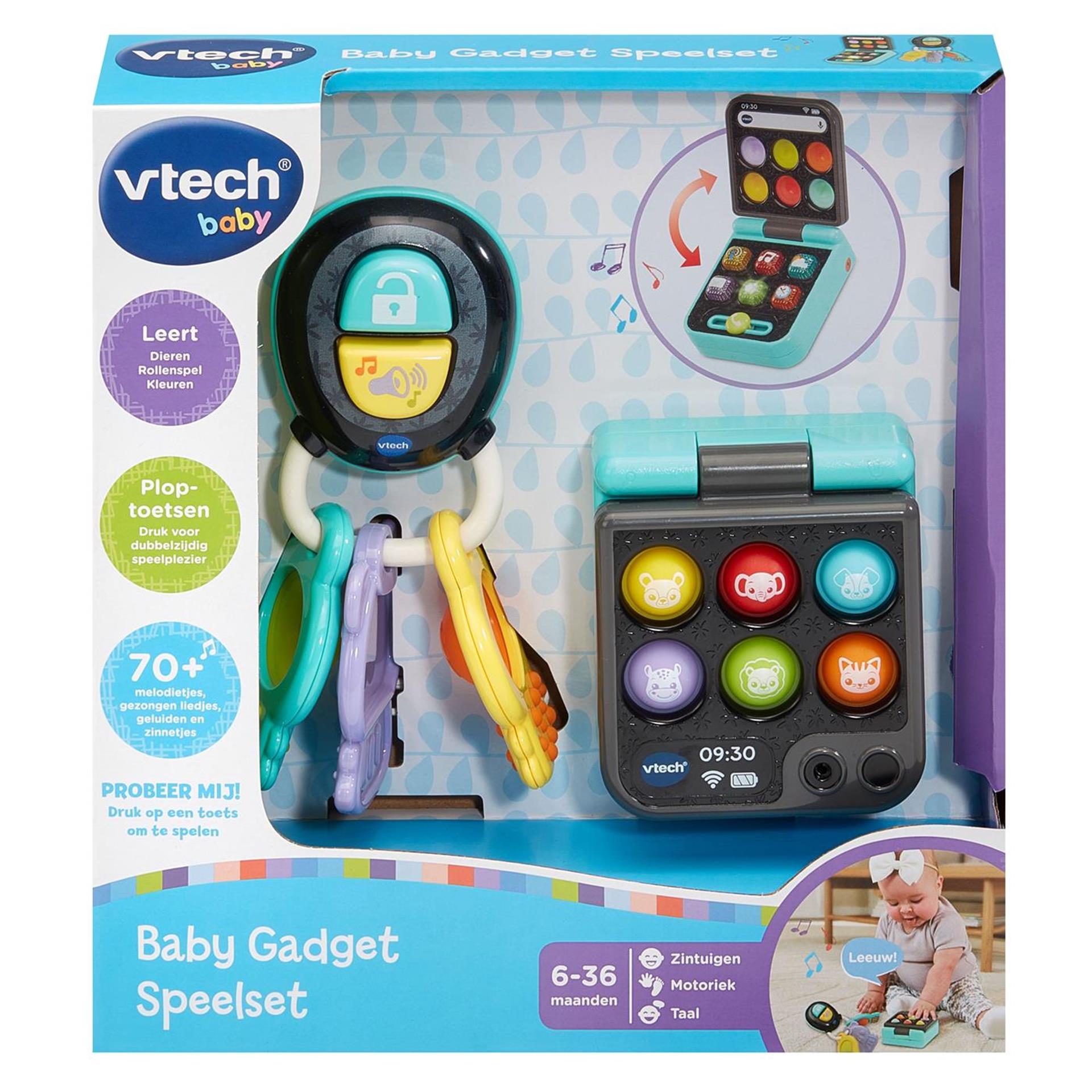 Vtech baby apos; S gadget play play key et téléphone