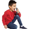 Vtech walkie talkie kiditalkie 27,9 cm bleu jaune 2 pièces
