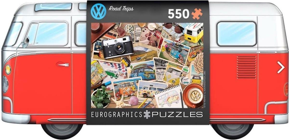 Volkswagen Puzzle VW Bus Roadtrips 550 pièces