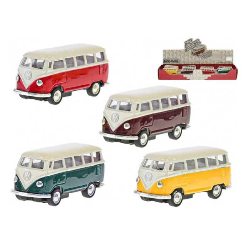 Globe terrestre pour enfants VW Classic Bus 1962 moulé sous pression (1:64 4 ass.)