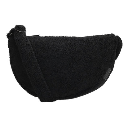 Beagles sac à bandoulière en peluche 34x21cm noir