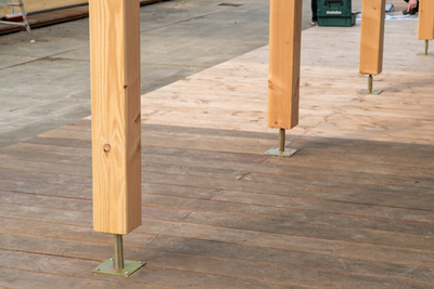 Support de console Waelbers 70mm, support de poteau galvanisé à chaud (fv) - 1 pièce(s) - 429393.99