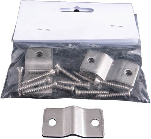 Waelbers serre-fils pour panneau 6,0mm acier inoxydable-304 - 100 pièce(s) - 460326.13