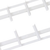 Lattes de volet de clôture Waelbers 165 cm en acier inoxydable, revêtement blanc - 1 pièce(s) - 670435.99