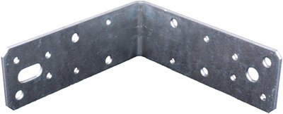 Ancrage d'angle Waelbers 125x125x45mm, sendzimir (sv) - 50 pièce(s) - 4884.11