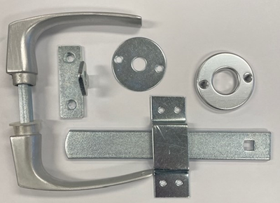 Serrure de porte de jardin Waelbers en sachet, galvanisée bleue (gv) - 1 pièce(s) - 1441.99
