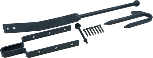 Waelbers fermoir à ressort 3 parties 77mm noir - 1 pièce(s) - 147337.75