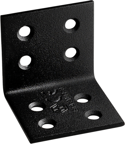 Coin de renfort Waelbers 40x40mm noir txt - 50 pièce(s) - 4318.11
