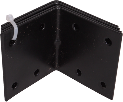 Coin de renfort Waelbers 50x50x40mm noir - 50 pièce(s) - 4357.11