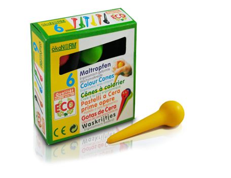 Ökonorm Wax Crayons Pin Couleur 6 pièces