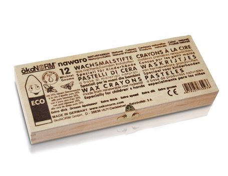 Ökonorm Wax Crayons Boad Box Children 12 pièces
