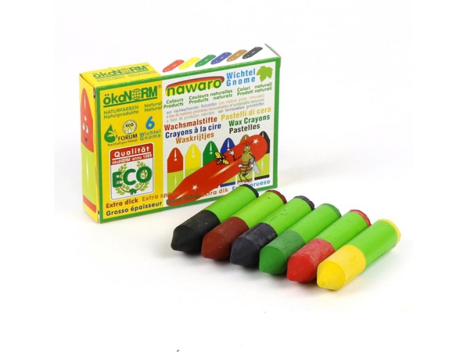 Ökonorm Wax Crayons Cartoos Enfants 6 pièces