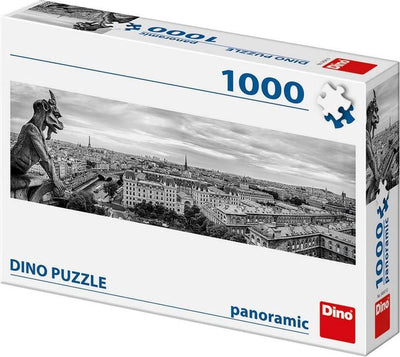 Dinotoys Dino Puzzle - Panorama Paris de Notre -Dame - 1000 pièces
