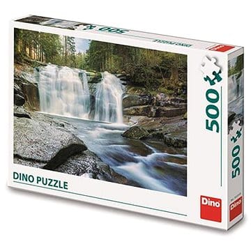 Puzzle Waterfalls from Mumlava in tchèch Report 500 pièces