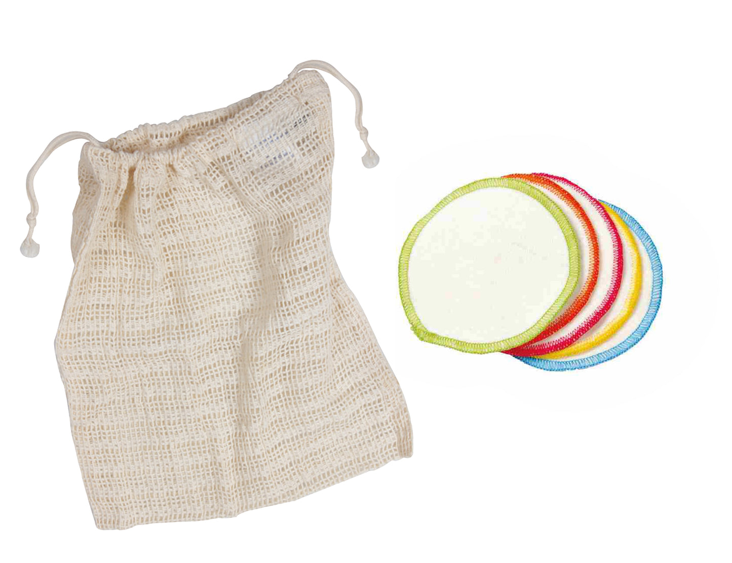 Anae Washable Makeup Slices + Bag de linge 10e