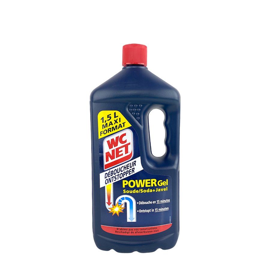 Gel puissant déboucheur filet WC 1500ml