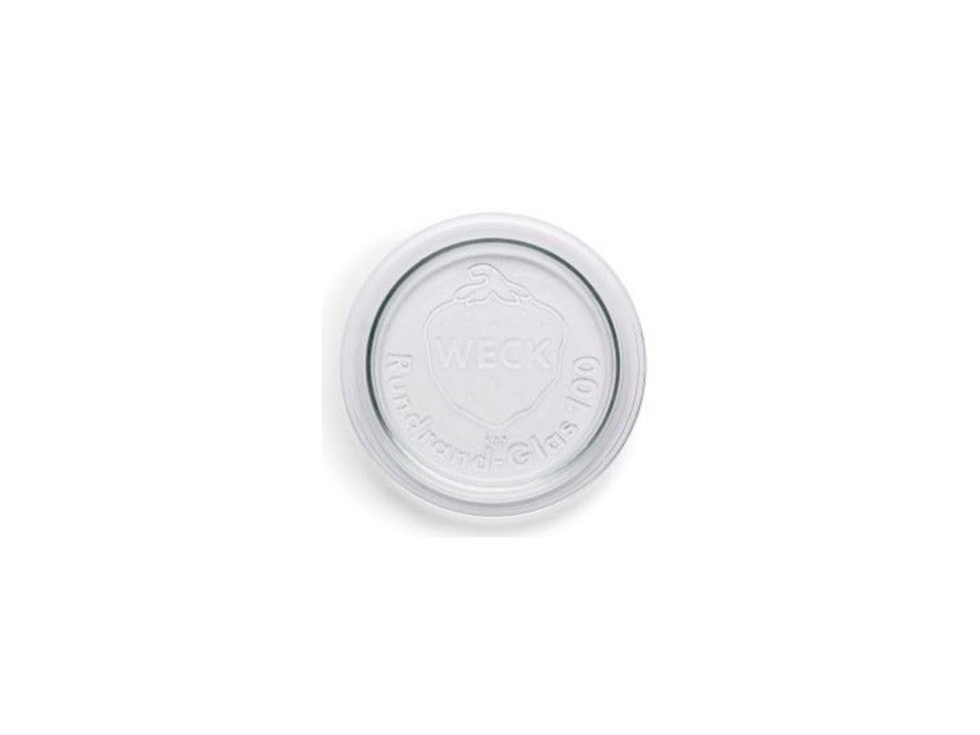 Weck couvercle en verre rr100 10cm