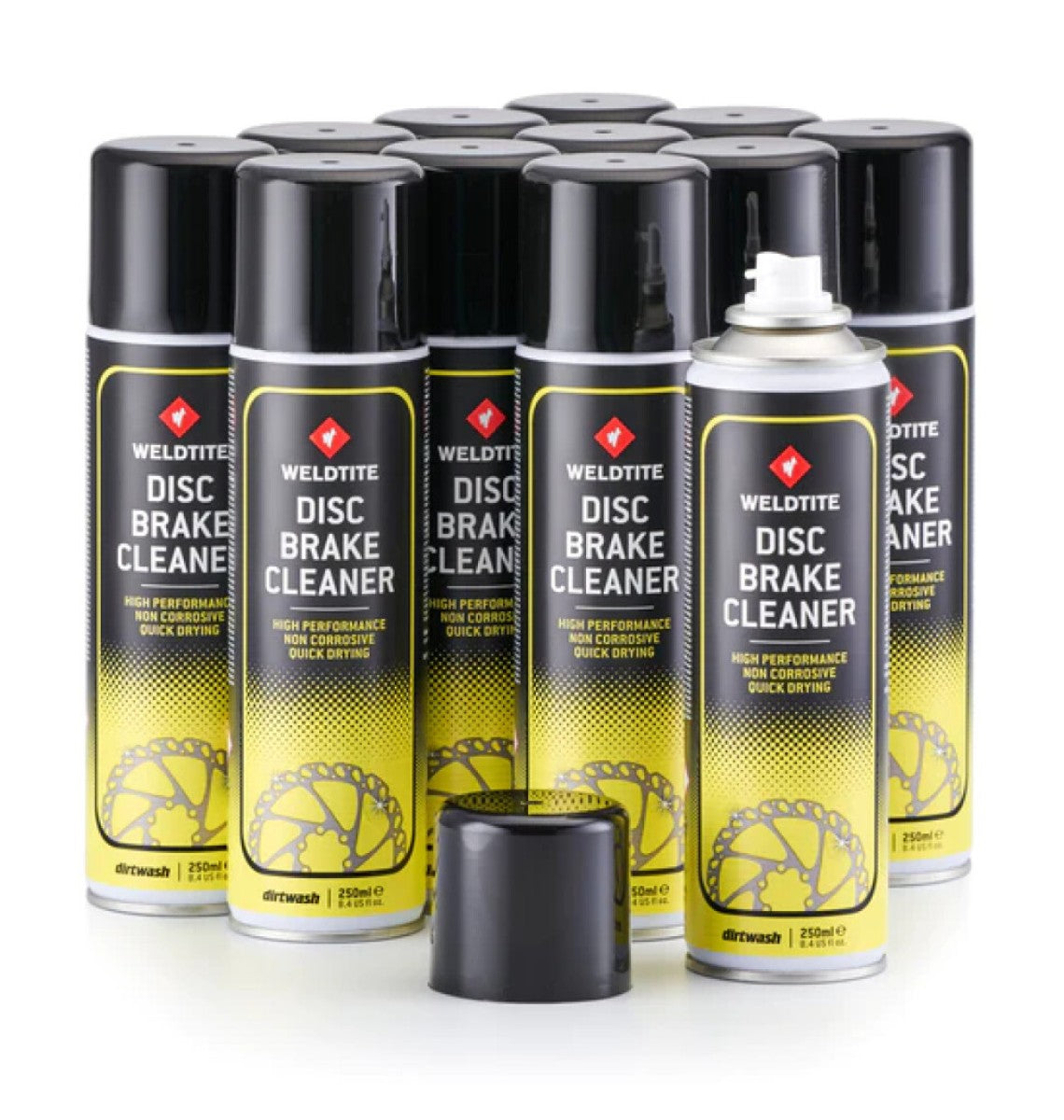 Weldtite aérosol nettoyant pour freins à disque 400ml