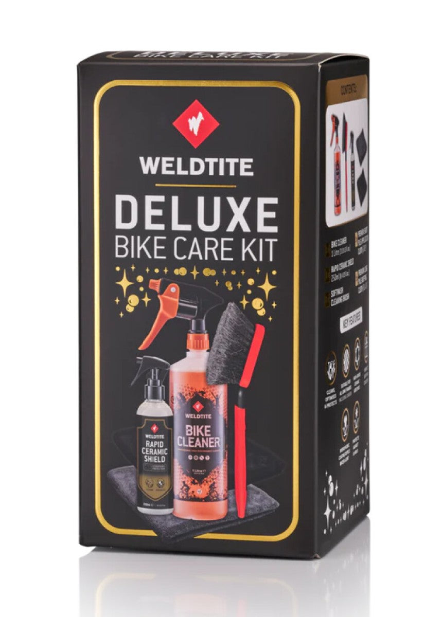 Ensemble de soins de vélo de luxe Weldtite Deluxe