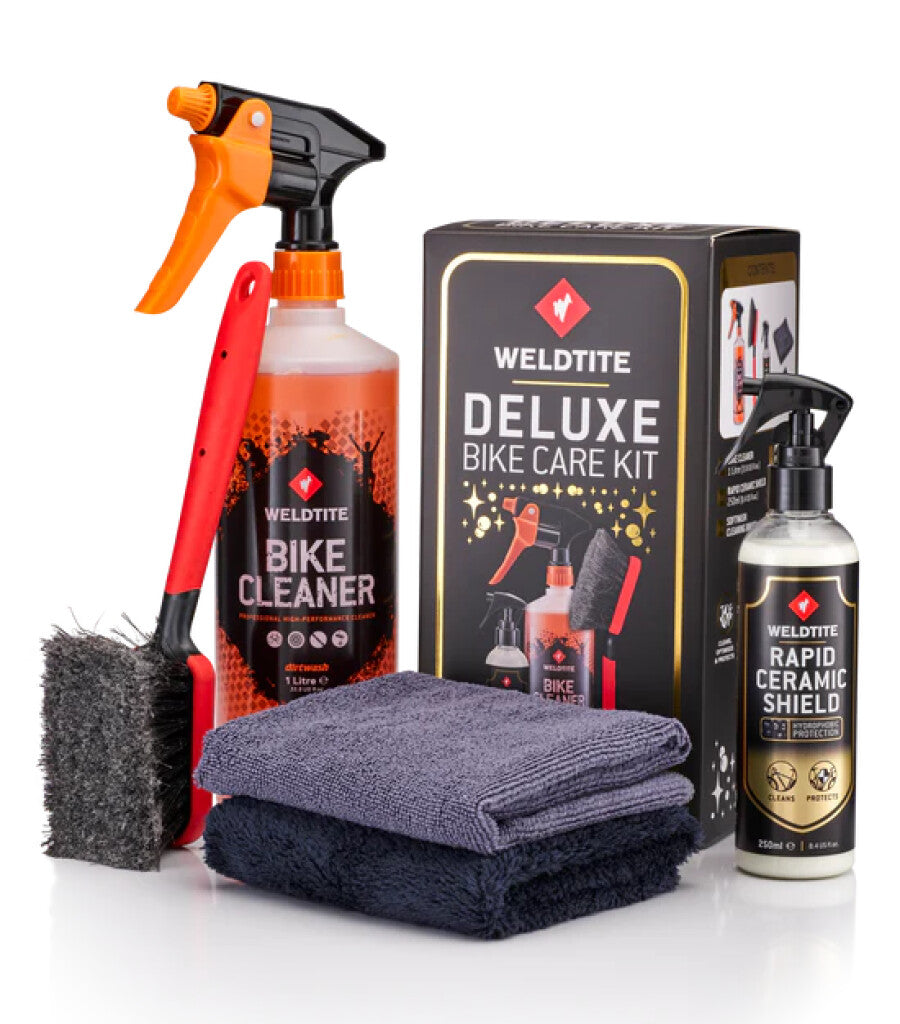 Ensemble de soins de vélo de luxe Weldtite Deluxe