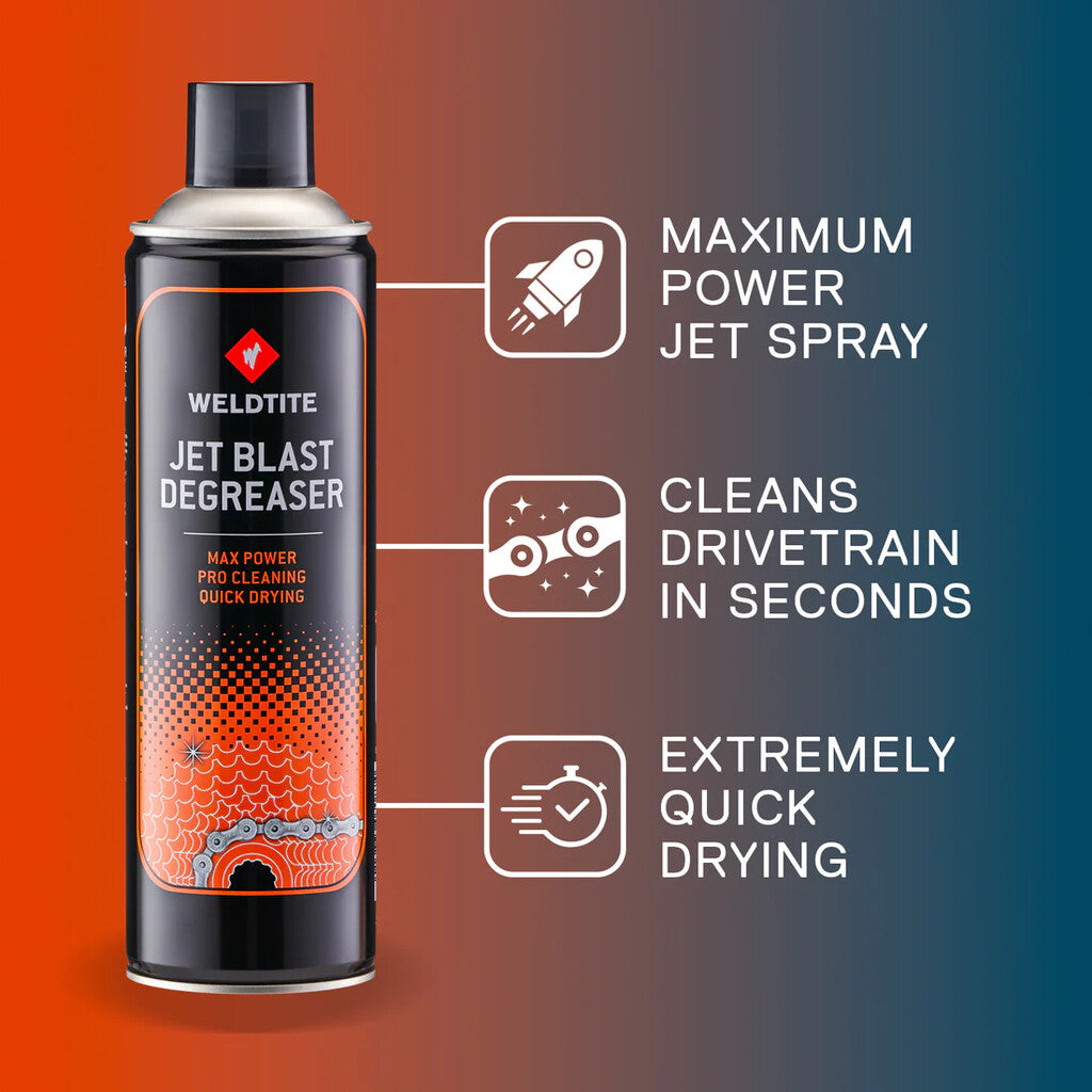 Weldtite jet blast dégraissant spray 500ml