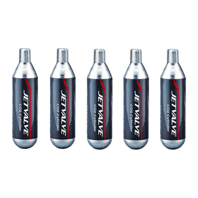 Weldtite JetValve CO2 Cylinders par 5 pièces