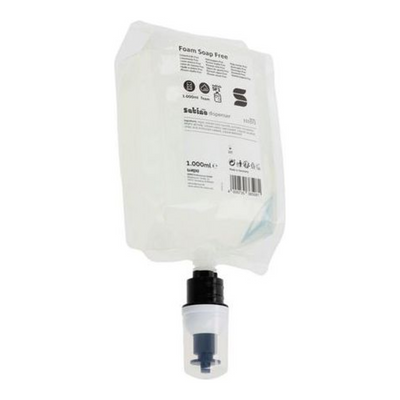 Wepa satino sf1 savon pour les mains mousse sans savon (6x 1 litre)