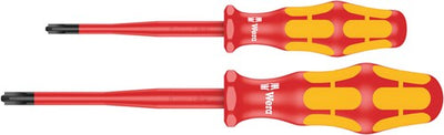 Wera 165 is pz s # 1+ 2 jeu de tournevis kraftform plus série 100. avec diamètre de lame réduit, 2 pièces - 05006470001
