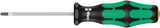 Tournevis scie Wera 335, lame d'électricien, 0,4 x 2,0 x 60 mm - 1 pièce(s) - 05008006001 - afbeelding 1