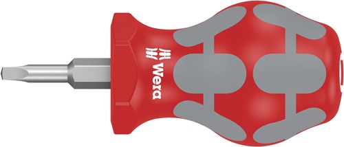 Tournevis court Wera 368 pour vis carrées internes, # 2 x 25 mm - 05008864001