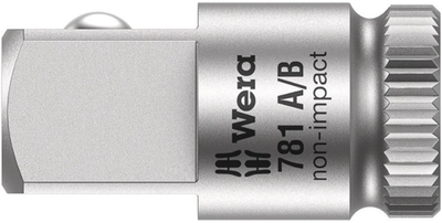 Adaptateur Wera 781 a 1 4 | pièce de connexion | 781 a b x 3 8 x 25,2 mm x 1 4 - 05042670001