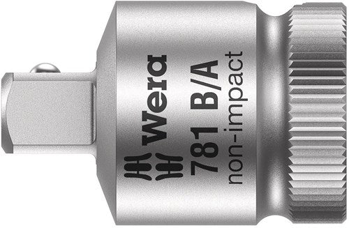 Adaptateur Wera 781 b 3 8 | pièce de connexion | 781 b a x 1 4 x 27 mm x 3 8 - 05042672001