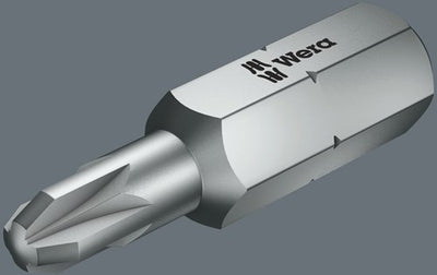 Wera 851 1 rz bits phillips, ph 2 x 25 mm diamètre de tige réduit - 1 pièce(s) - 05135009001
