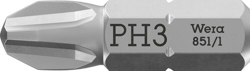 Wera 851 1 z bits phillips, ph 3 x 25 mm - 1 pièce(s) - 05072074001