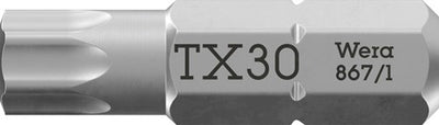 Wera 867 1 embouts torx®, tx 30 x 25 mm - 1 pièce(s) - 05066490001