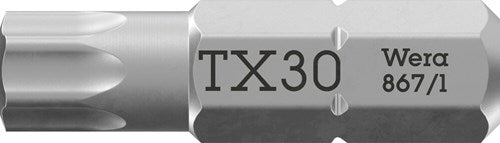 Wera 867 1 embouts torx®, tx 30 x 25 mm - 1 pièce(s) - 05066490001