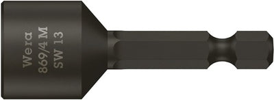 Wera 869 Embout à douille 4 m, magnétique, 13,0 x 50 mm - 1 pièce(s) - 05060428001