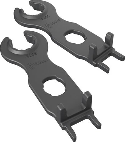 Wera 9108 2 jeux de clés de montage pour connexions enfichables, type mc4, 2 pièces - 05136700001