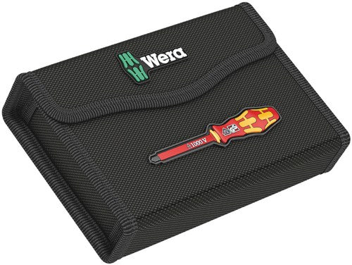 Wera 9413 étui en tissu kraftform kompakt vde 17 extra slim 1, vide, 240 x 148 x 47 mm - 05136462001