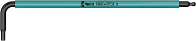 Wera 950 spkl Clé en L multicolore, métrique, blacklaser, hex-plus, 2,0 mm - 1 pièce(s) - 05022602001