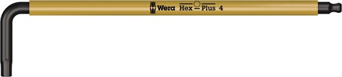 Wera 950 spkl Clé en L multicolore, métrique, blacklaser, hex-plus, 4,0 mm - 1 pièce(s) - 05022608001