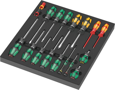 Insert moussant wera 9710 avec tournevis